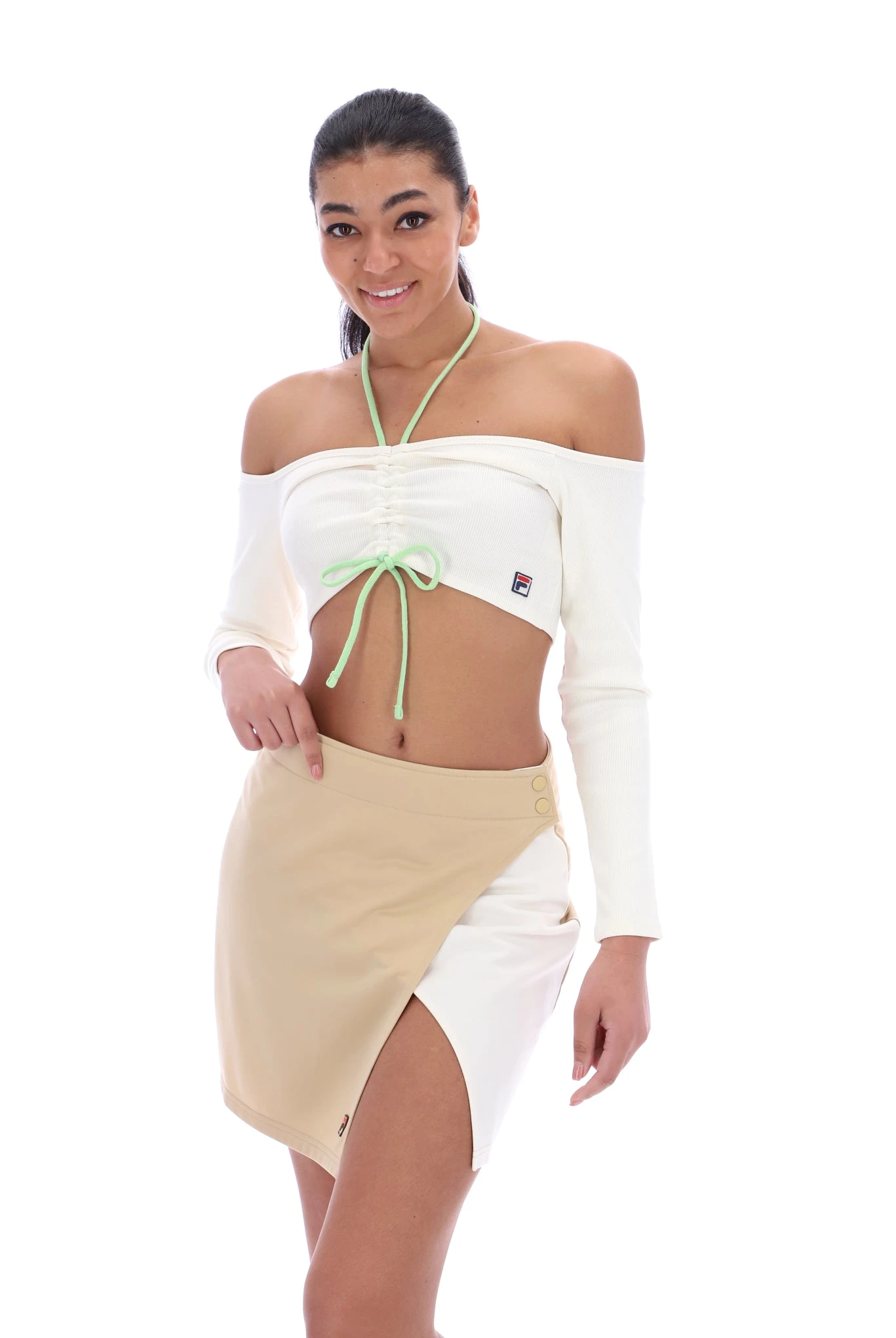 FILA Frankie Long Sleeve Crop Top 1 FILA Frankie Long Sleeve Crop Top