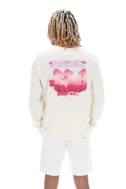 FILA Fredrick Graphic Long Sleeve T-Shirt -Cheap US Modern Apparel Store FREDRICK S23MF002 922 31