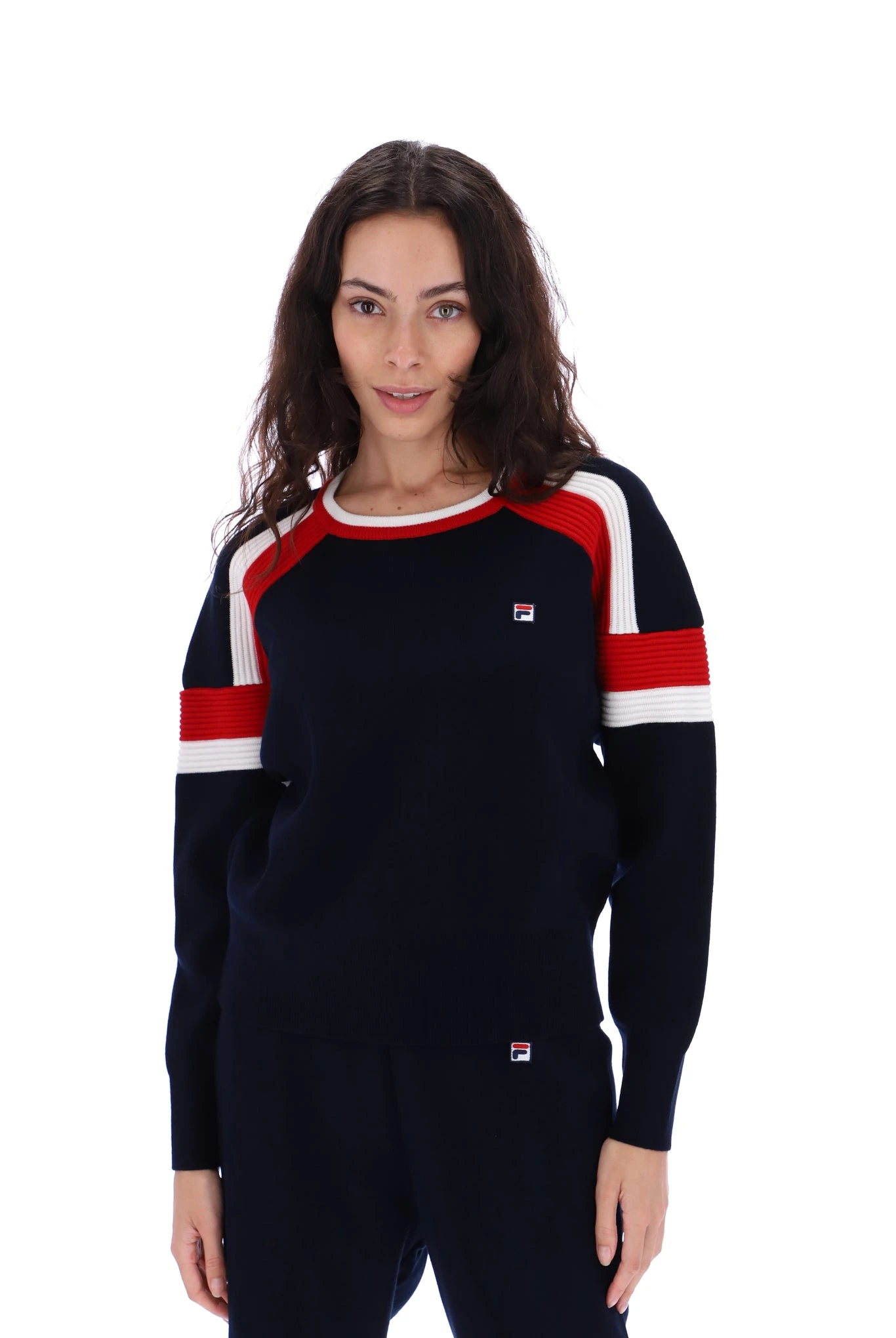 FILA Frankie Knit Crew Jumper 2 FILA Frankie Knit Crew Jumper - Image 2