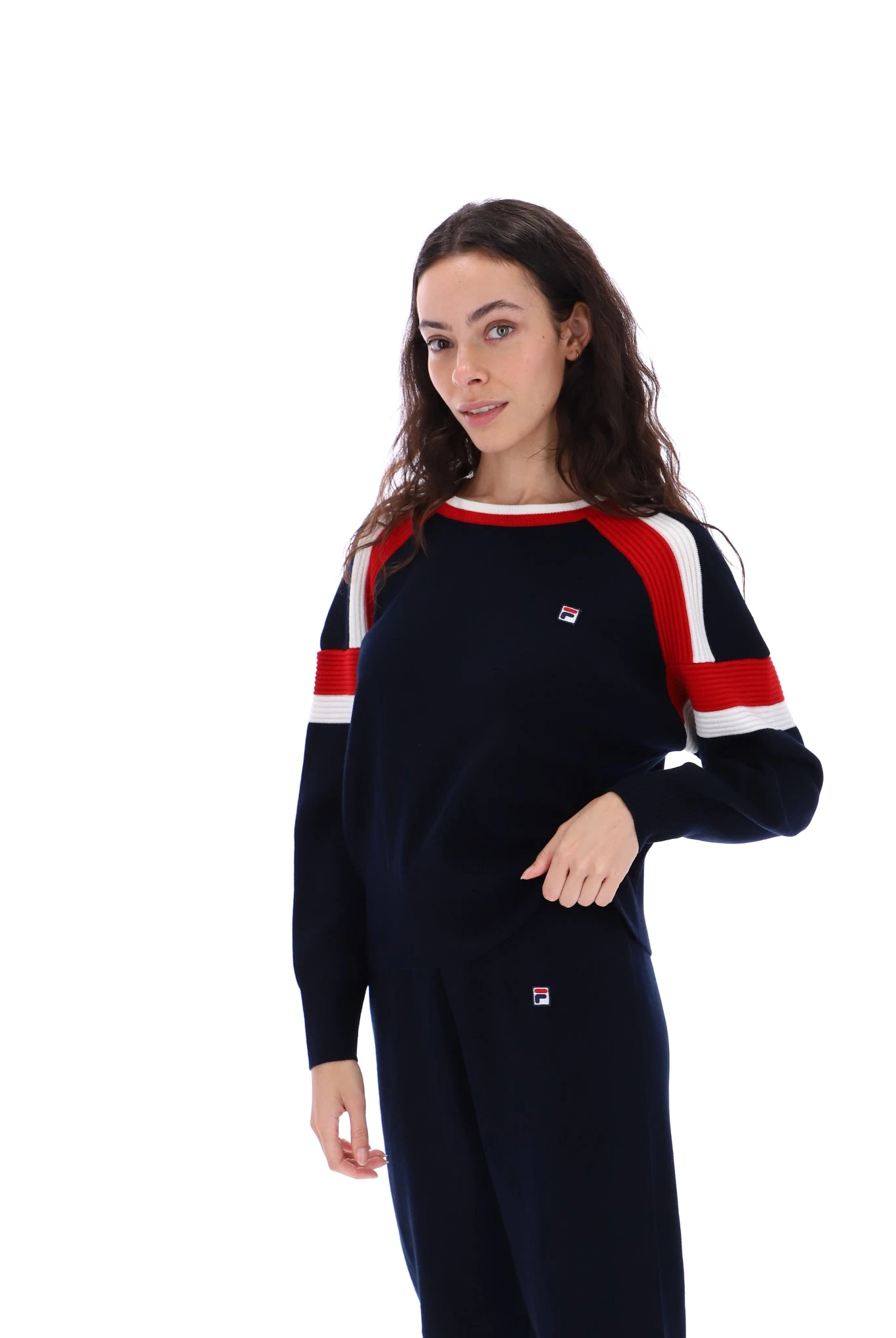 FILA Frankie Knit Crew Jumper 1 FILA Frankie Knit Crew Jumper