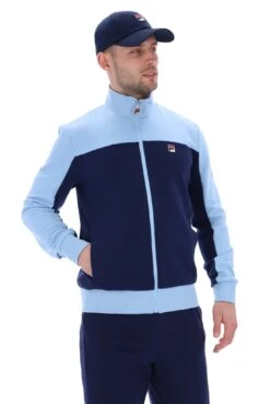 FILA Gavin Colour Block Track Jacket -Cheap US Modern Apparel Store GAVIN SS24MH017 410 32