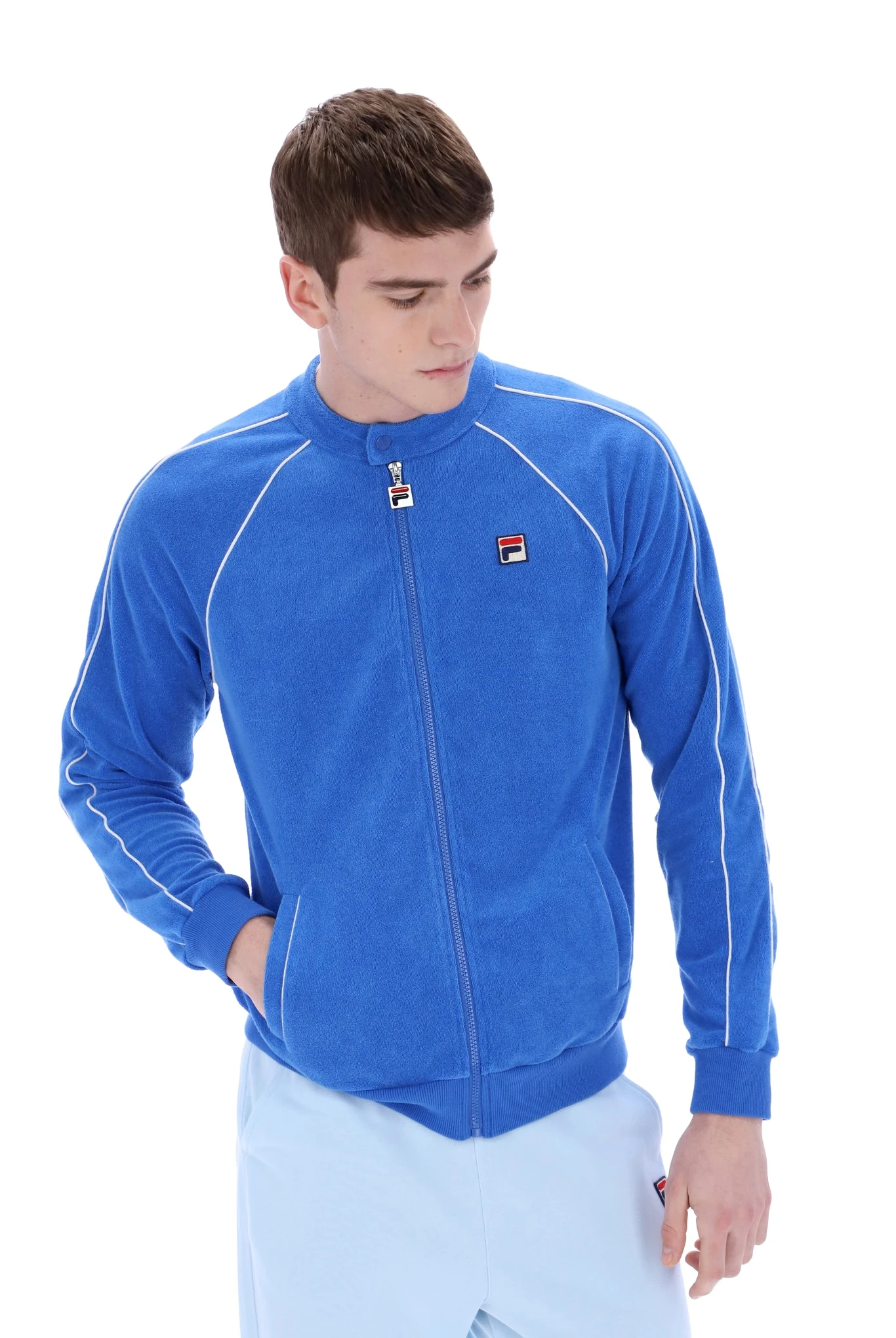 FILA Grasso Towelling Track Jacket 1 FILA Grasso Towelling Track Jacket