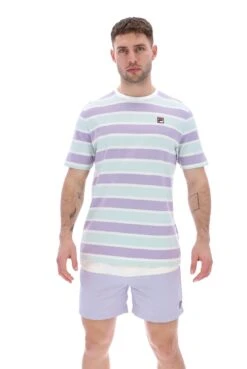 FILA Grayson Yarn Dye Stripe T-Shirt