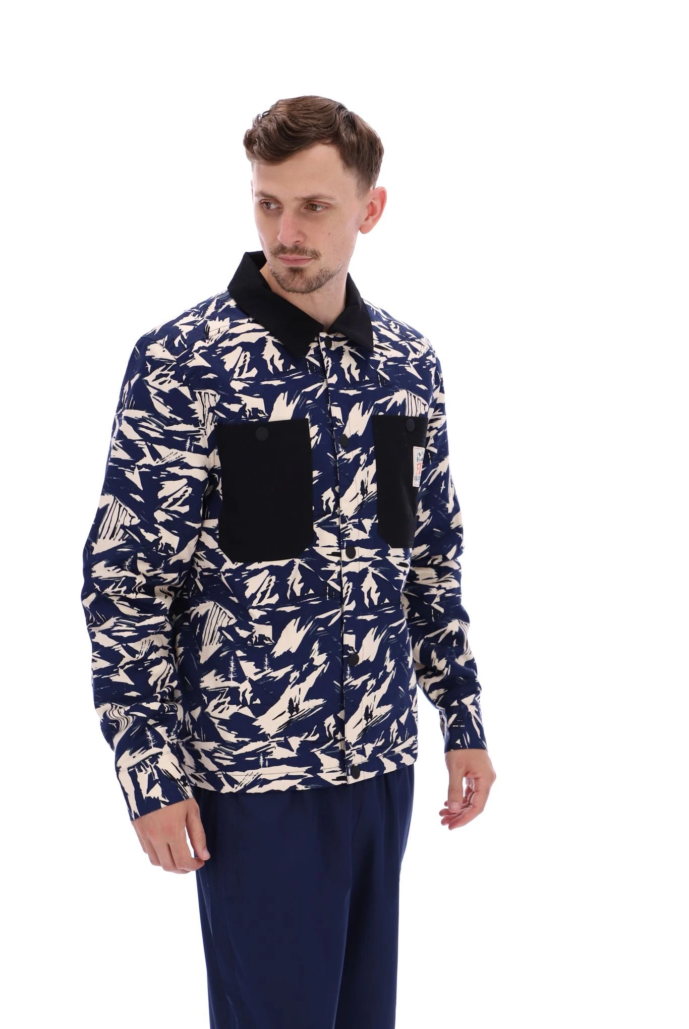 FILA Harris Twill Over Shirt 2 FILA Harris Twill Over Shirt - Image 2