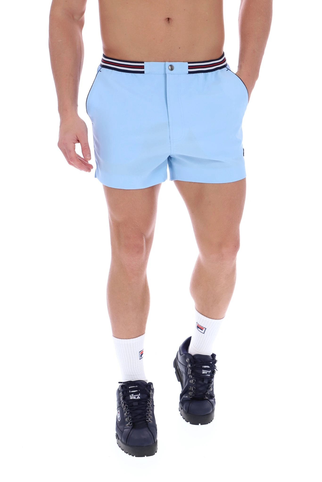 FILA Hightide 4 Terry Pocket Stripe Shorts 1 FILA Hightide 4 Terry Pocket Stripe Shorts