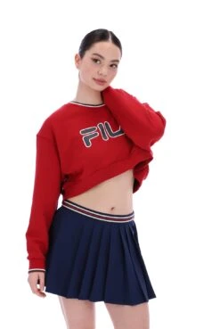 FILA Heritage Crop Pullover -Cheap US Modern Apparel Store HeritageCrop FS2POF1H52F 111 49