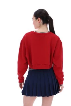 FILA Heritage Crop Pullover -Cheap US Modern Apparel Store HeritageCrop FS2POF1H52F 111 56