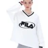FILA Heritage Overfit V-neck Pullover