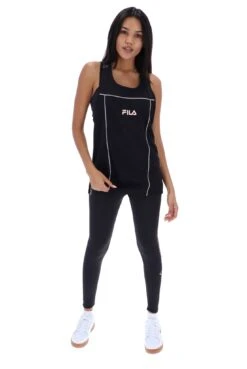 FILA Iris Panelled Vest -Cheap US Modern Apparel Store IRIS S22WA017 001 04