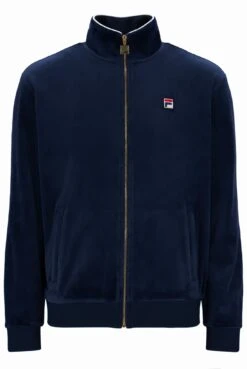 CARRYOVER Irving Velour Track Top -Cheap US Modern Apparel Store IRVING LM037841 410 01