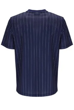 FILA Jair Pin Stripe Mesh T-Shirt -Cheap US Modern Apparel Store JAIR S23MH008 410 02