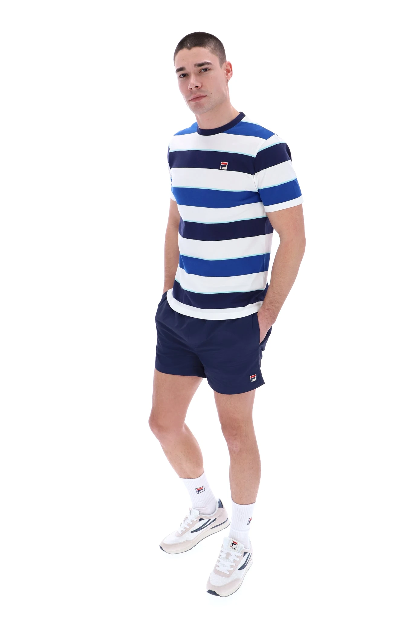 FILA Jaxon Yarn Dye Striped T-Shirt 6 FILA Jaxon Yarn Dye Striped T-Shirt - Image 6