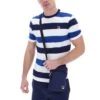 FILA Jaxon Yarn Dye Striped T-Shirt