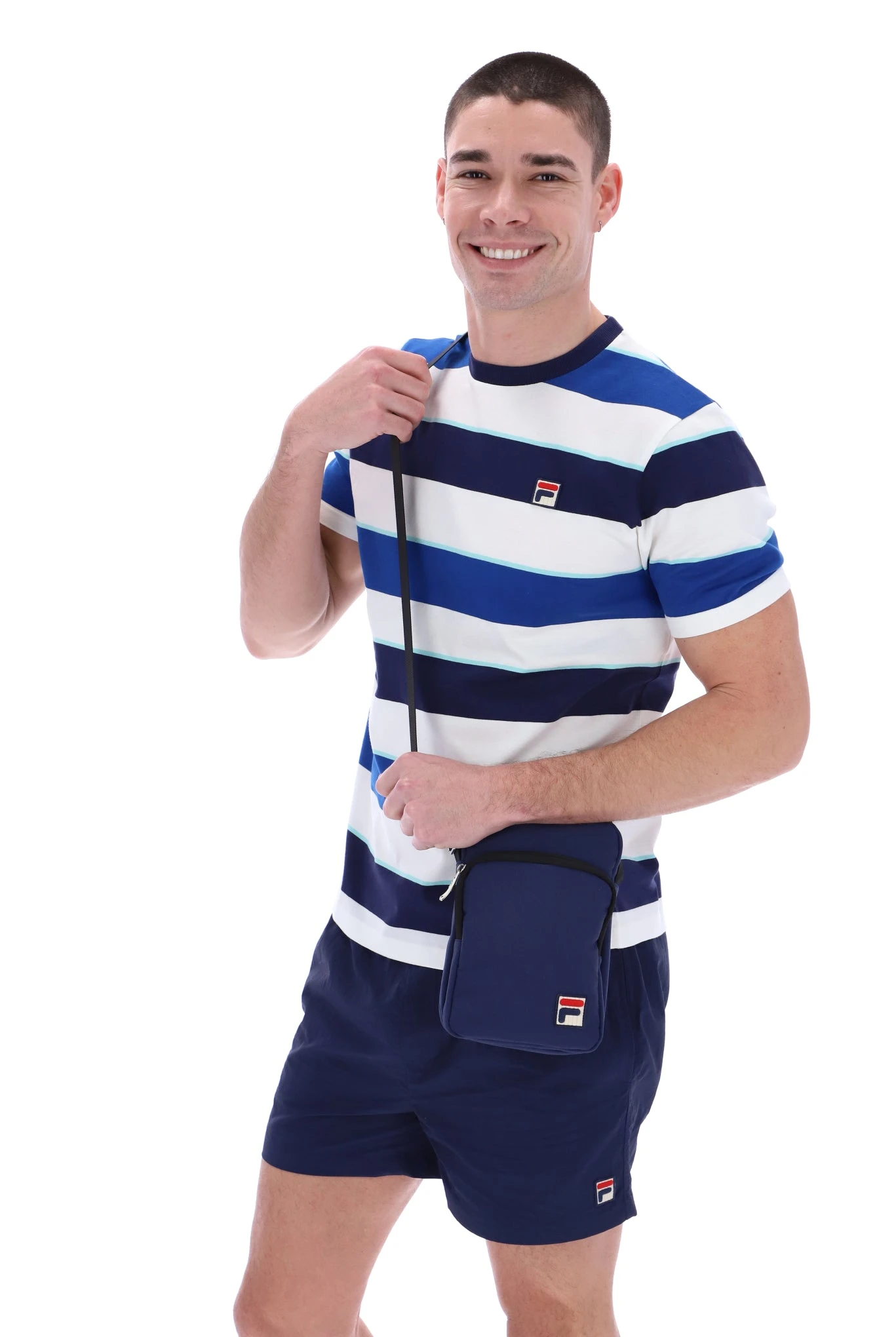 FILA Jaxon Yarn Dye Striped T-Shirt 4 FILA Jaxon Yarn Dye Striped T-Shirt - Image 4