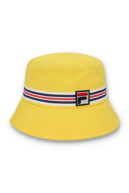 FILA Heritage Stripe Bucket Hat -Cheap US Modern Apparel Store JOJO FHXS24004 800 01