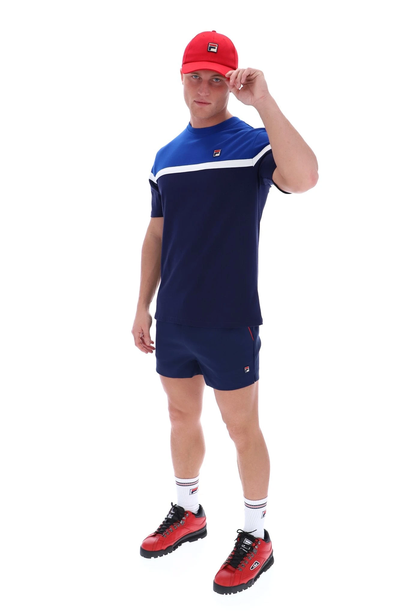 FILA Jose Colour Block T-Shirt 5 FILA Jose Colour Block T-Shirt - Image 5