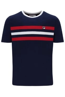 FILA Justin Colour Blocked T-Shirt 12 FILA Justin Colour Blocked T-Shirt -Cheap US Modern Apparel Store JUSTIN FW23MH003 410 01 1