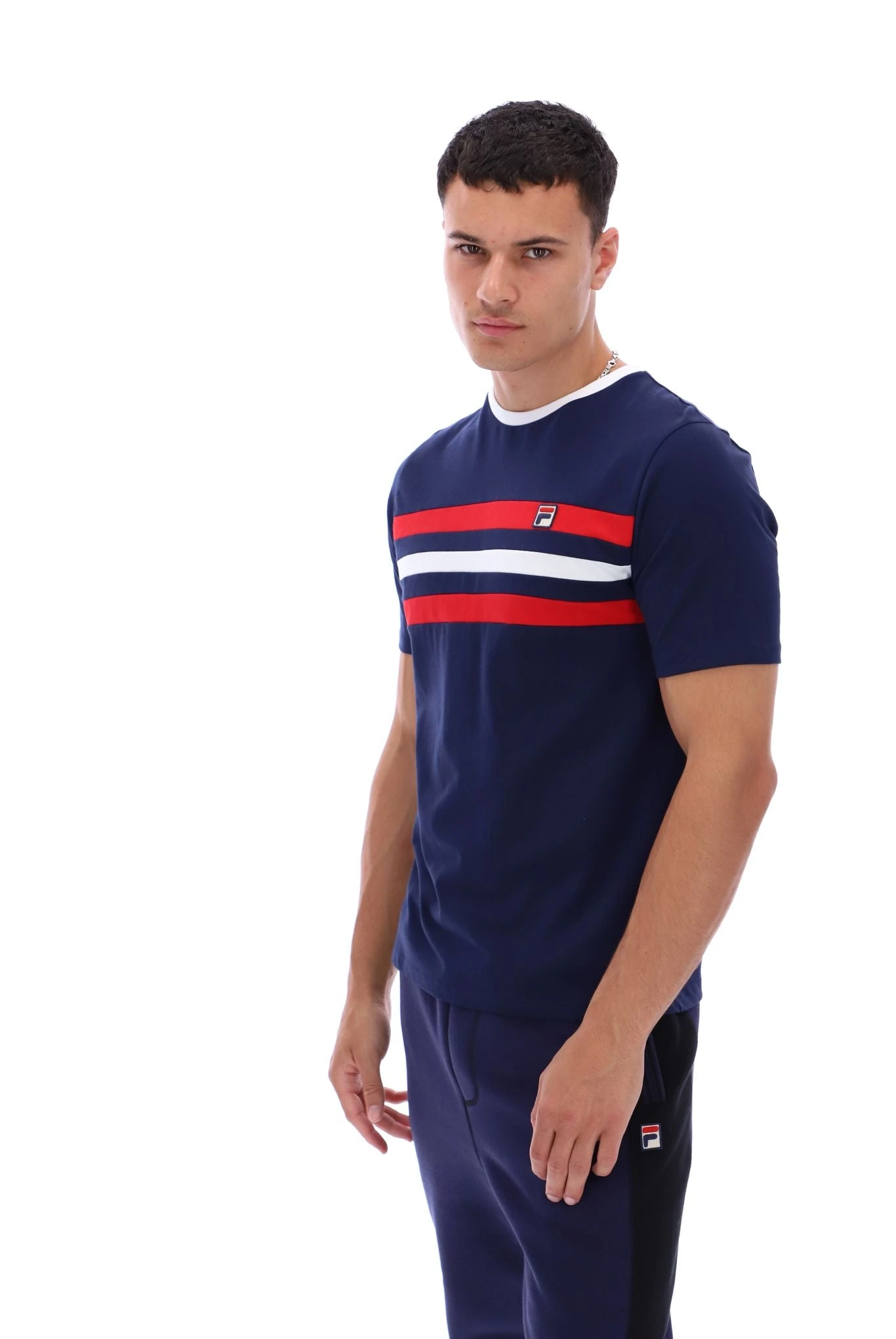 FILA Justin Colour Blocked T-Shirt 4 FILA Justin Colour Blocked T-Shirt - Image 4