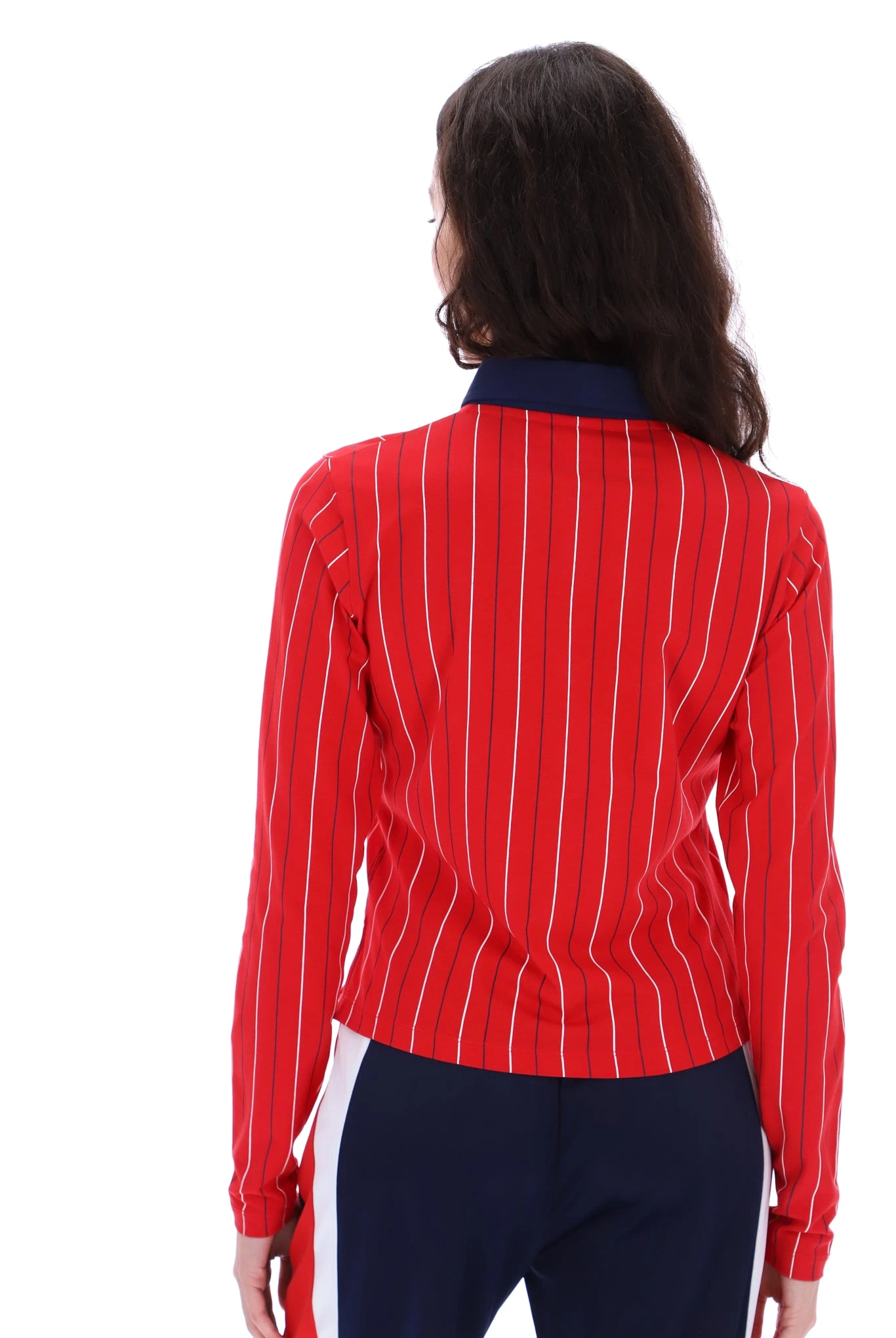 FILA Jada Long Sleeve BB1 Polo Top 7 FILA Jada Long Sleeve BB1 Polo Top - Image 7