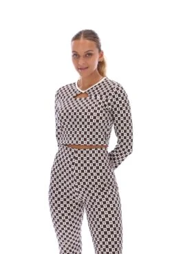 FILA Jessica Keyhole Top