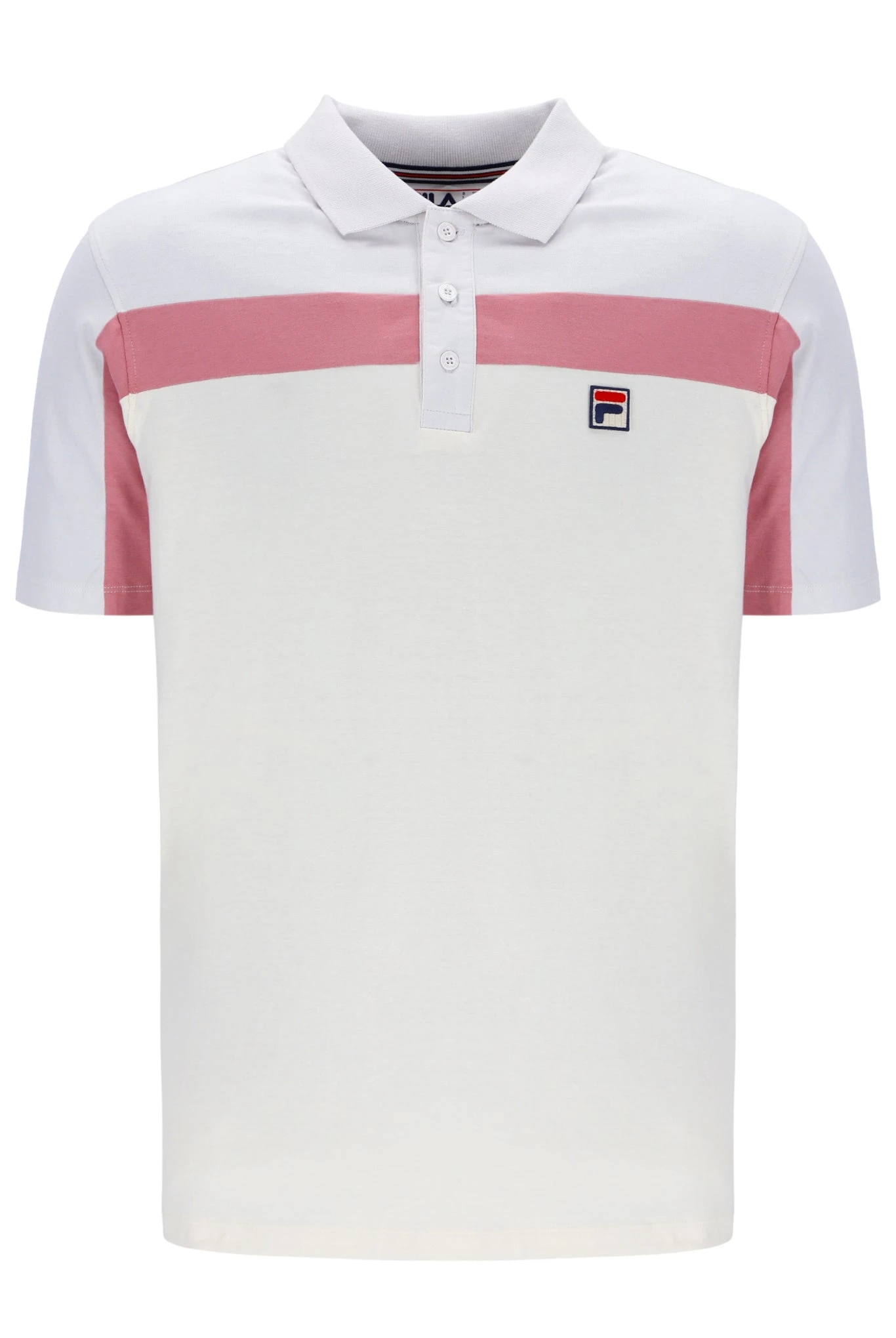 FILA Kaiser Cut & Sew Vintage Wash Polo 2 FILA Kaiser Cut & Sew Vintage Wash Polo - Image 2