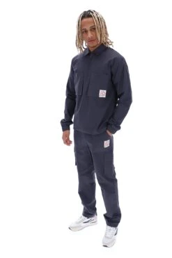 FILA Ken Ripstop 1/4 Zip Shirt -Cheap US Modern Apparel Store KEN S23MW004 910 08