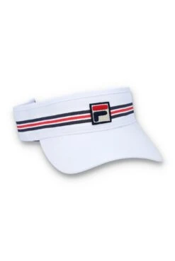 FILA Larry Heritage Stripe Visor