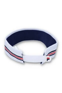 FILA Larry Heritage Stripe Visor -Cheap US Modern Apparel Store LARRY FHXS24005 100 03