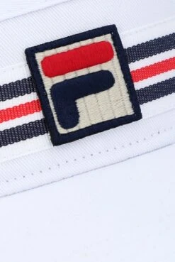 FILA Larry Heritage Stripe Visor -Cheap US Modern Apparel Store LARRY FHXS24005 100 04