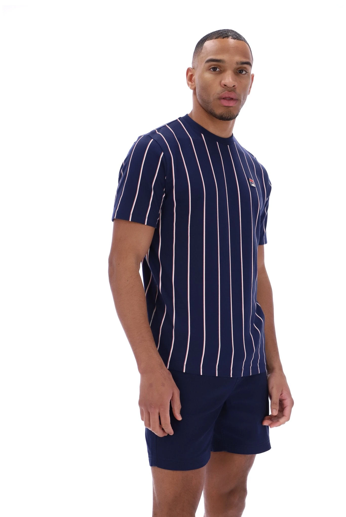 FILA Lee Pin Striped T-Shirt 1 FILA Lee Pin Striped T-Shirt
