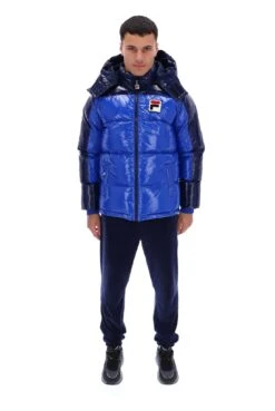 FILA Lionel Oversized Colour Block Puffer Jacket -Cheap US Modern Apparel Store LIONEL FW23MH050 490 01