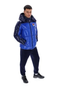 FILA Lionel Oversized Colour Block Puffer Jacket -Cheap US Modern Apparel Store LIONEL FW23MH050 490 12