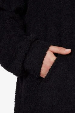 FILA Oversized Terry Fabric Unisex Hoodie -Cheap US Modern Apparel Store LU411124 001 05 e