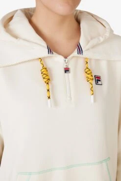 FILA Half Zip High Neck Unisex Hoodie -Cheap US Modern Apparel Store LU411127 100 05 e