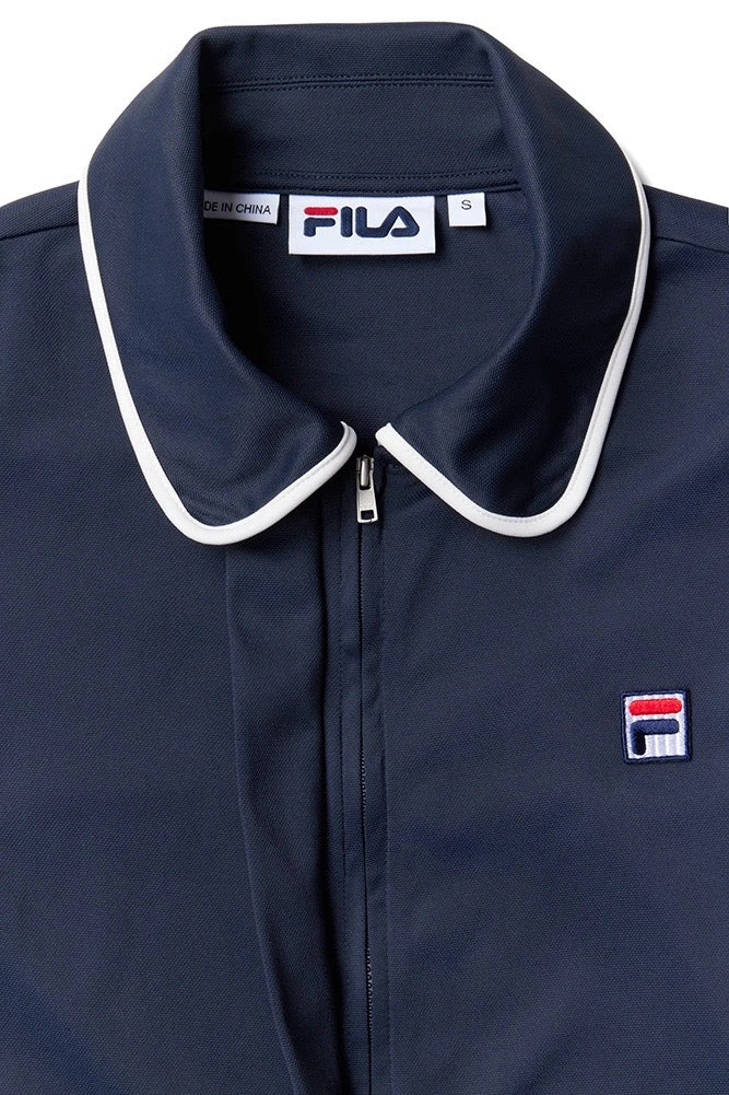 FILA Flared Zip Up Jumpsuit 2 FILA Flared Zip Up Jumpsuit - Image 2