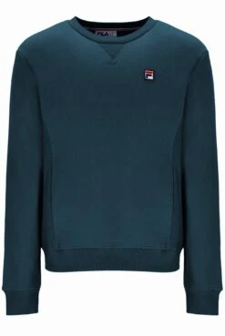FILA Luka Essential Crew With Ribbed Side Panels -Cheap US Modern Apparel Store Luka F22MH040 292 01