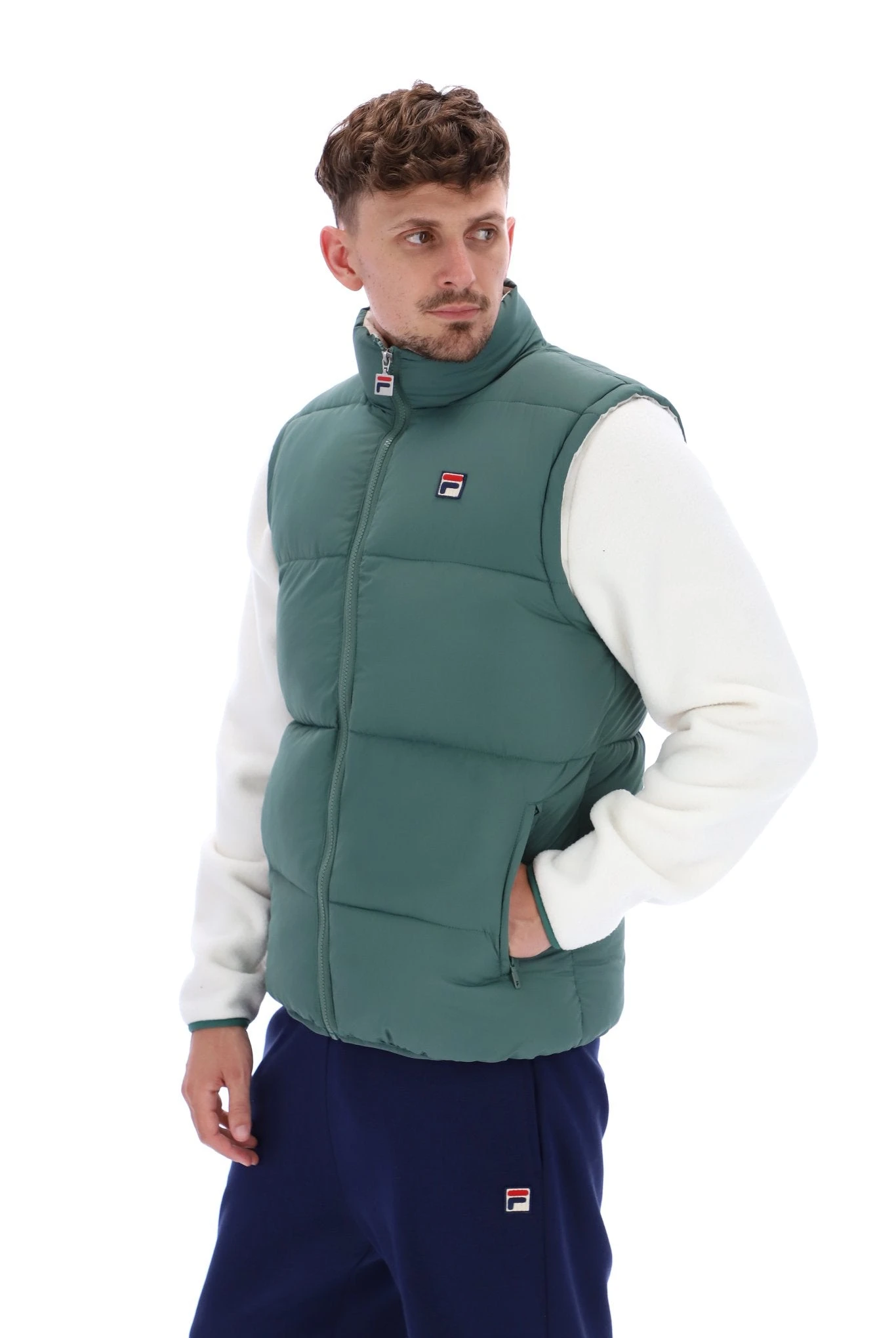 FILA Mackay Heavily Padded Puffer Gilet 2 FILA Mackay Heavily Padded Puffer Gilet - Image 2