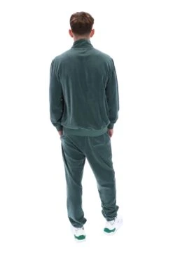 FILA Marc Velour Track Jacket With Gold Trims -Cheap US Modern Apparel Store MARC FW23MH033 313 18