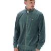 FILA Marc Velour Track Jacket With Gold Trims
