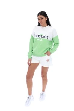 FILA Marlowe Colour Block Oversized Crew Sweatshirt -Cheap US Modern Apparel Store MARLOWE S23WH040 130 ADA S23WH052 130 10