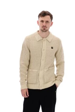 FILA Maso Waffle Knit Cardigan