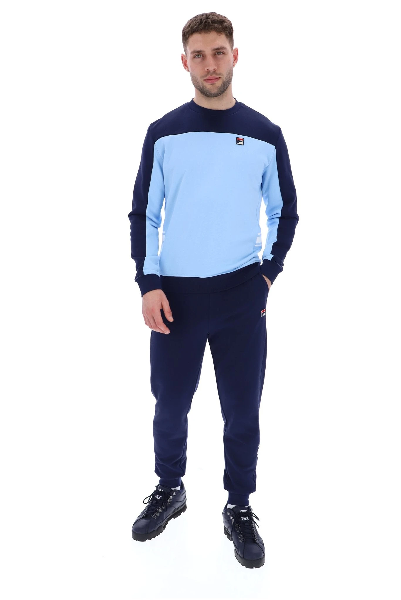 FILA Matt Colour Block Sweatshirt 4 FILA Matt Colour Block Sweatshirt - Image 4