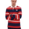 FILA Matteo Striped Rugby Shirt