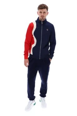 FILA Max Zipped Track Jacket -Cheap US Modern Apparel Store MAX FW23MH017 410 01