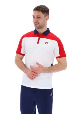 FILA Mivvi Cut And Sew Panelled Polo -Cheap US Modern Apparel Store MIVVI LM161RM3 622 27