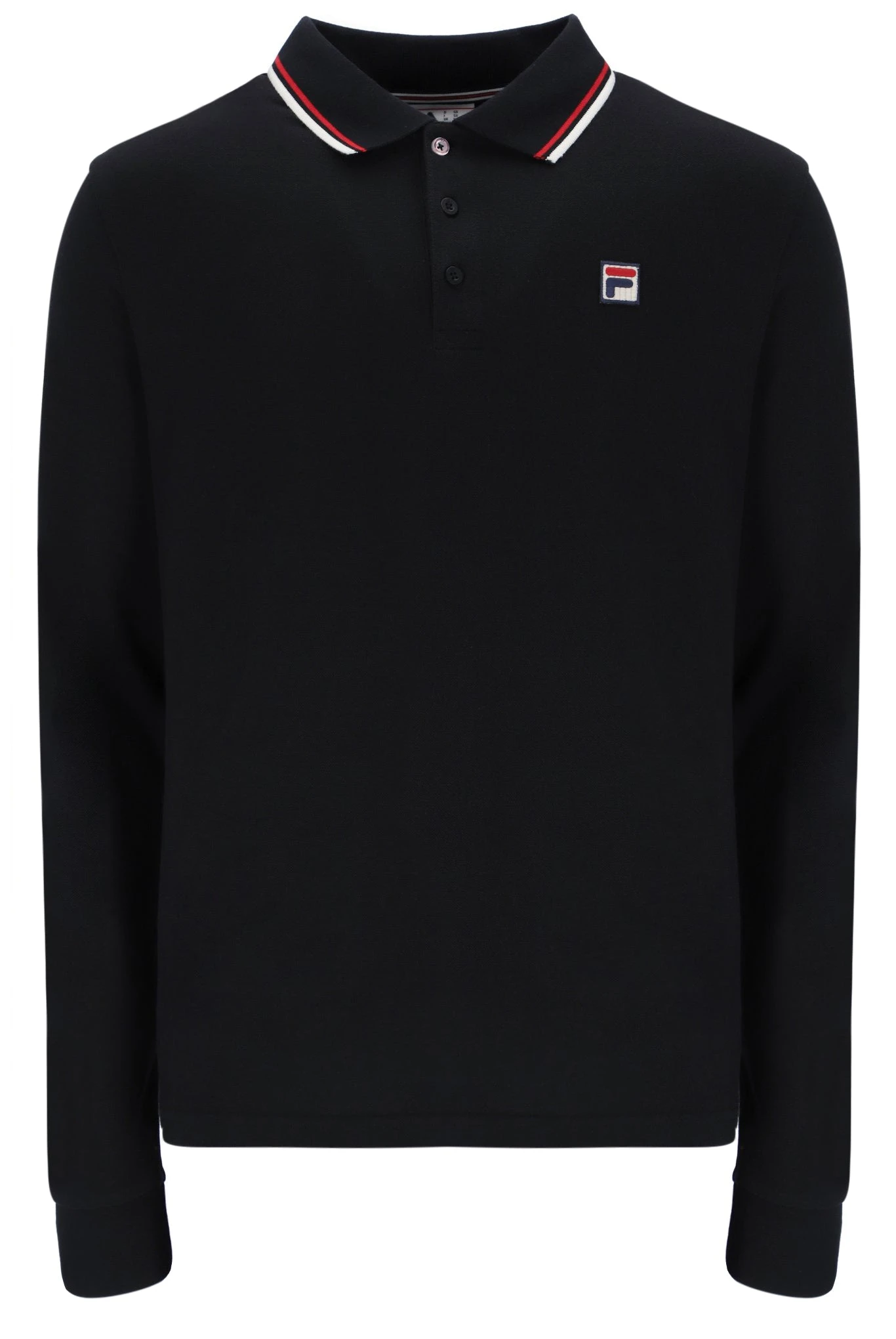 FILA Monte Tipped Collar L/S Polo 3 FILA Monte Tipped Collar L/S Polo - Image 3
