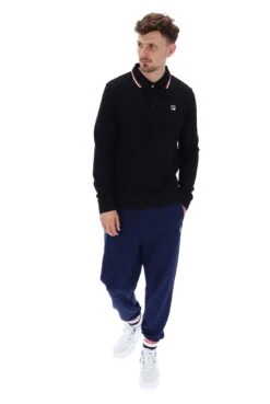 FILA Monte Tipped Collar L/S Polo 13 FILA Monte Tipped Collar L/S Polo -Cheap US Modern Apparel Store MONTE F21MH009 003 06