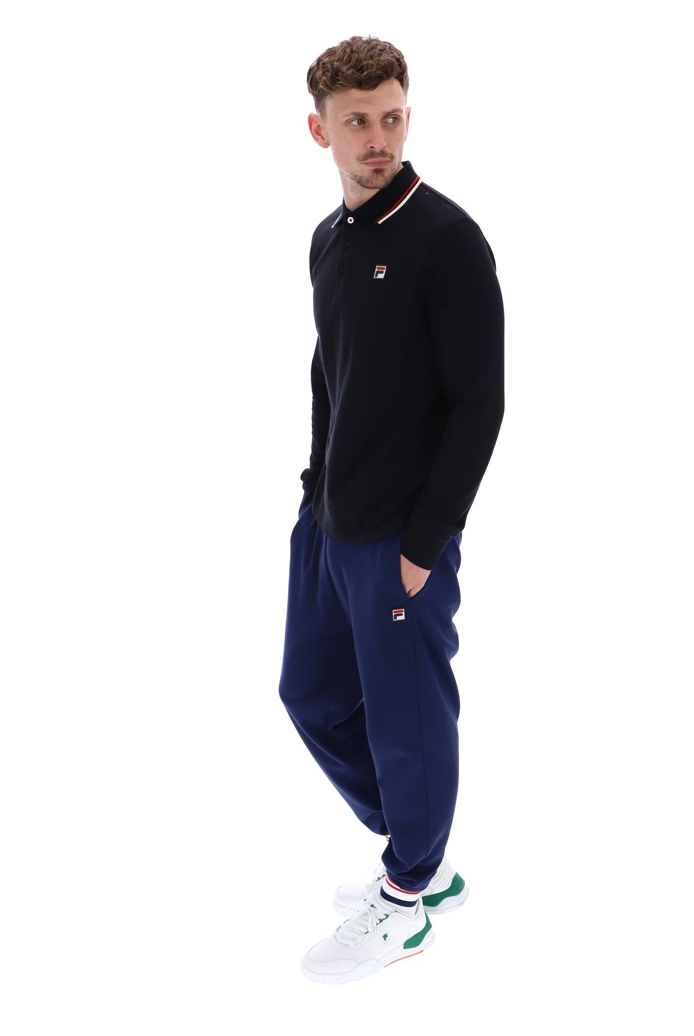 FILA Monte Tipped Collar L/S Polo 6 FILA Monte Tipped Collar L/S Polo - Image 6