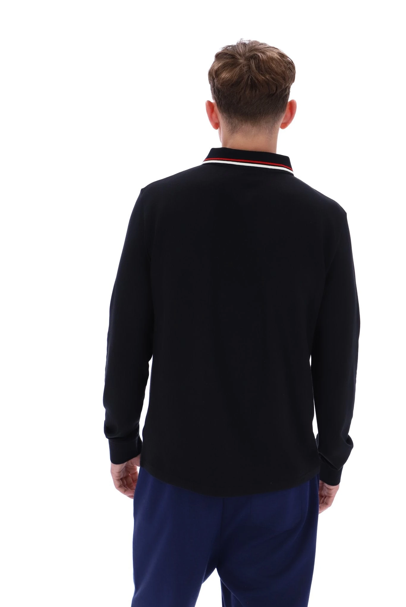 FILA Monte Tipped Collar L/S Polo 9 FILA Monte Tipped Collar L/S Polo - Image 9