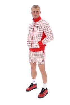 FILA Morgan Check Track Jacket 11 FILA Morgan Check Track Jacket -Cheap US Modern Apparel Store MORGAN SS24MH033 640 08